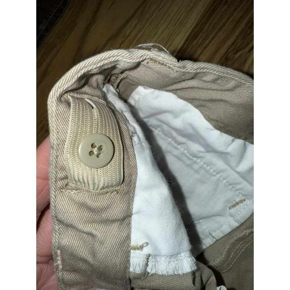 Polo Ralph Lauren Boys Khaki Shorts size 7 Oil Stains‎ Arizona Jean Shorts Cargo